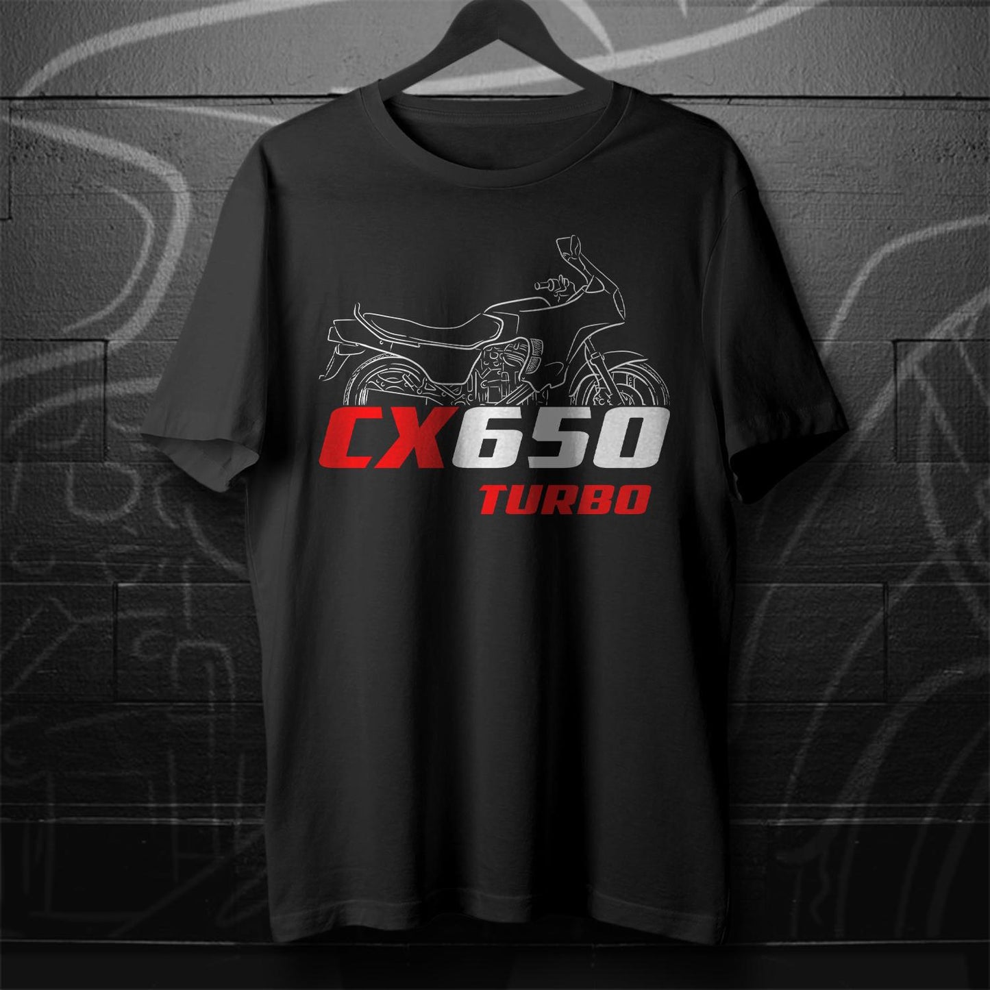 Honda CX 650 C | E & Turbo Inspired T-Shirt - Motorcycle Tee Shirt