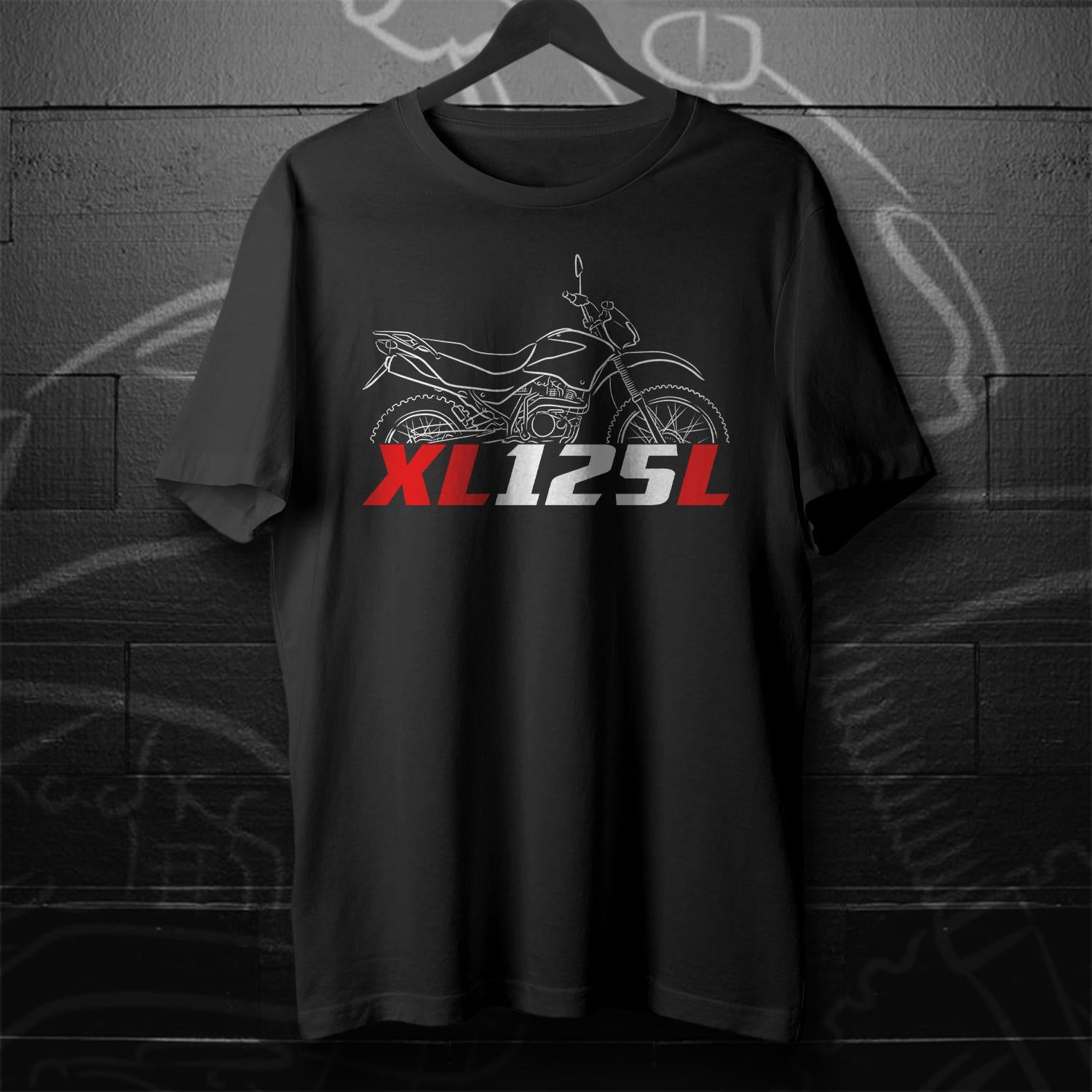 Honda XL125 | L | R | S & SD Inspired T-Shirt - Motorcycle Tee Shirt for Riders