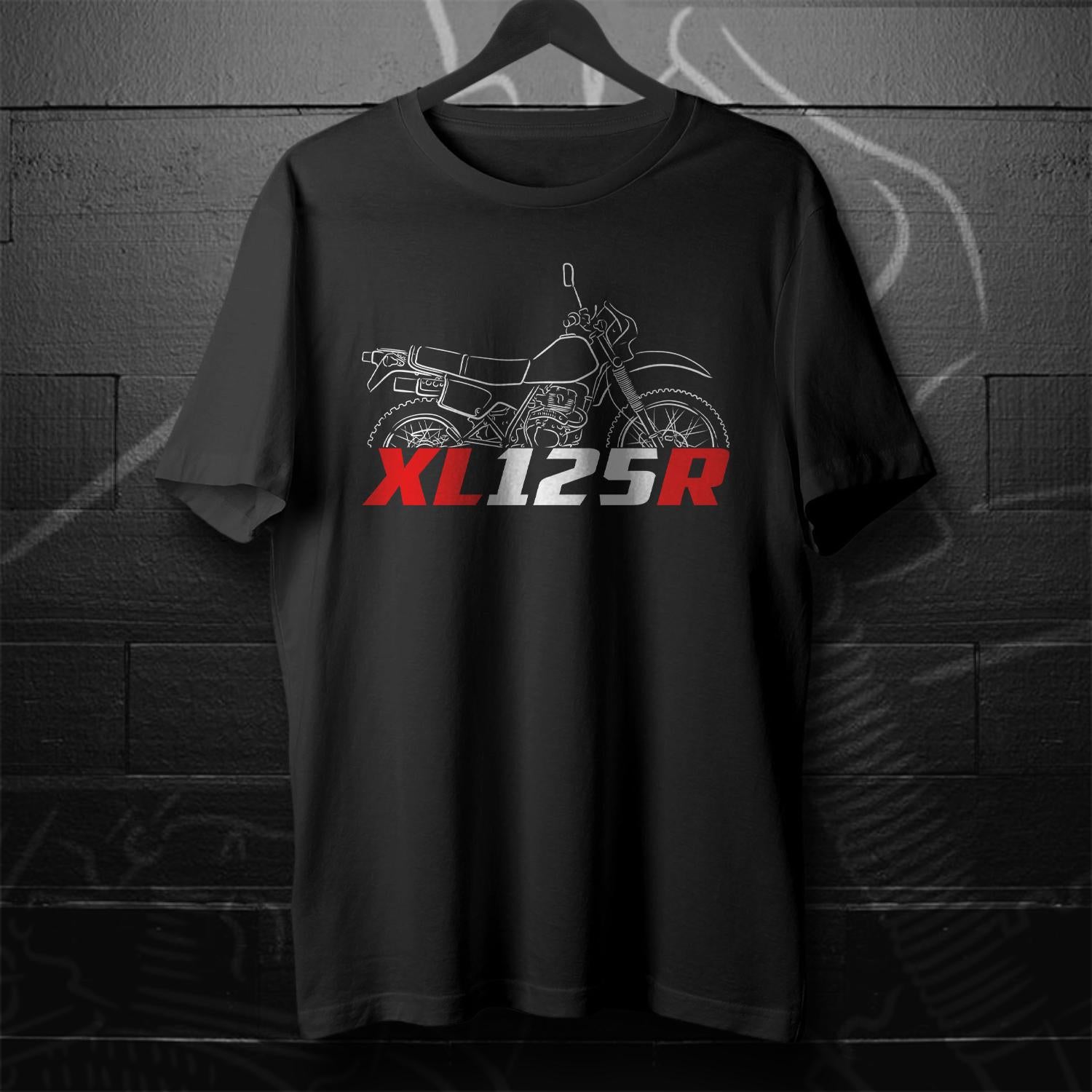 Honda XL125 | L | R | S & SD Inspired T-Shirt - Motorcycle Tee Shirt for Riders