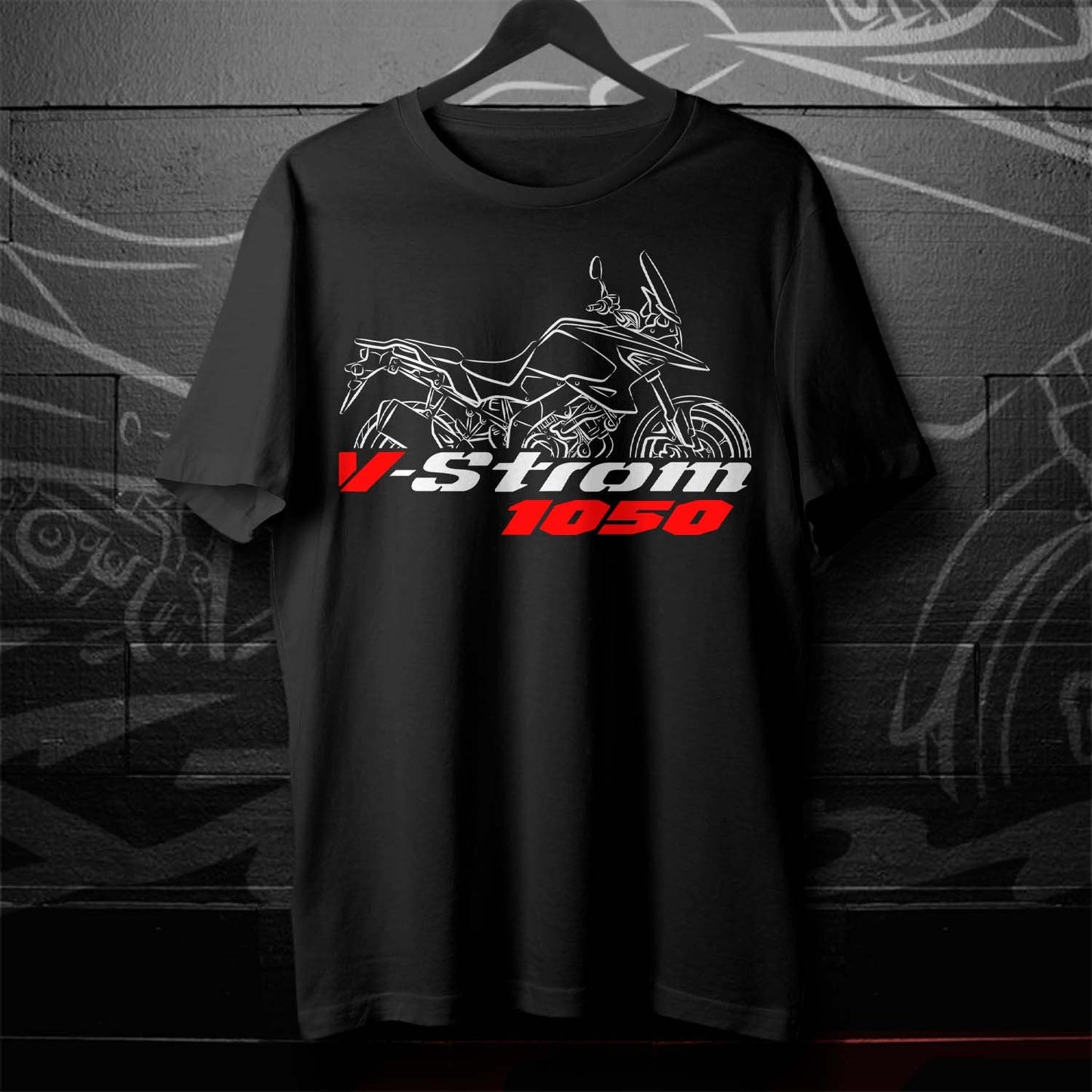 Suzuki V-STROM 1050 T-Shirt - Motorcycle Tee Shirt for ADV Riders