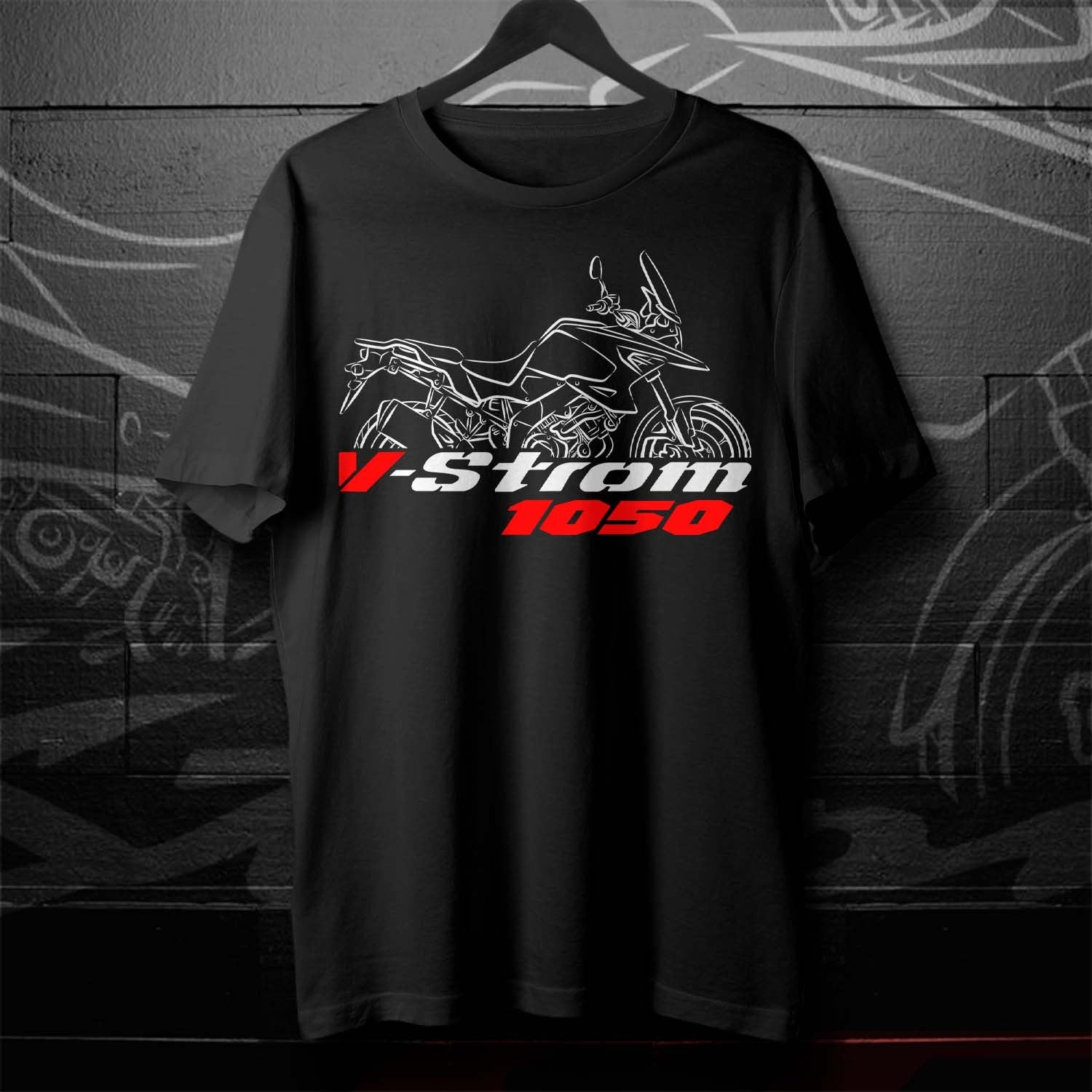 Suzuki V-STROM 1050 T-Shirt - Motorcycle Tee Shirt for ADV Riders