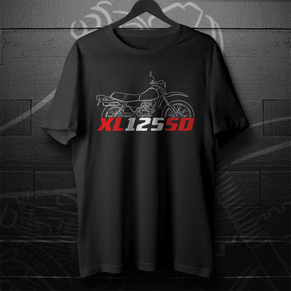 Honda XL125 | L | R | S & SD Inspired T-Shirt - Motorcycle Tee Shirt for Riders