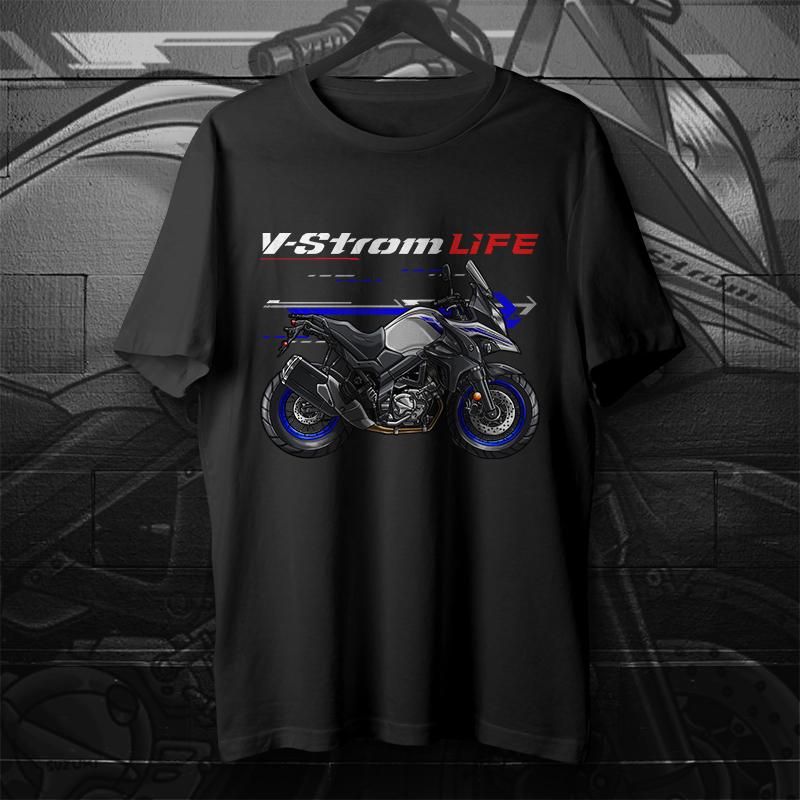 Suzuki V-Strom 650XT 2017-23 Inspired T-Shirt - Motorcycle Tee Shirt