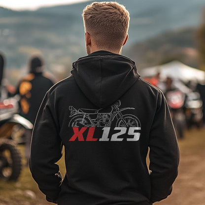 Honda XL125 | L | R | S & SD Inspired Hoodie - Motorcycle Sweatshirt for Riders
