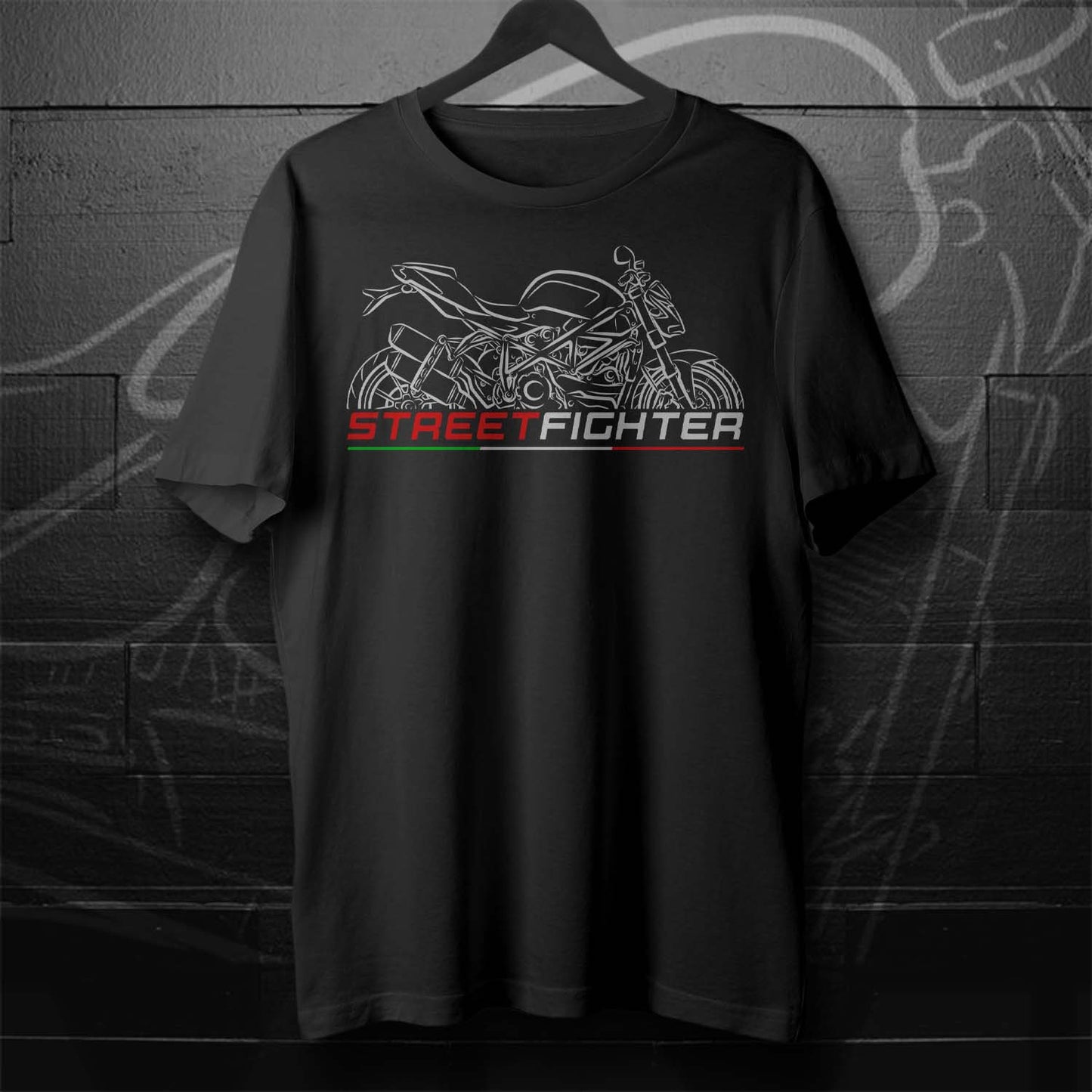 Ducati Streetfighter Inspired T-Shirt - Motorcycle Tee Shirt for Riders
