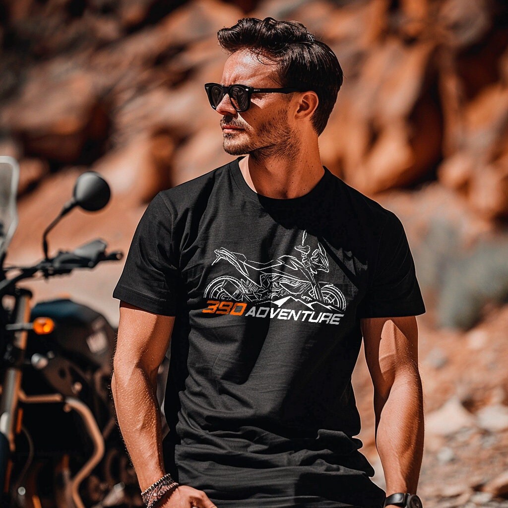 KTM 390 Adventure T-Shirt - Motorcycle Tee Shirt for ADV Riders