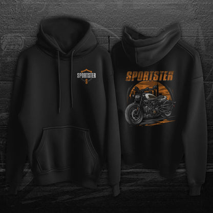 Harley Sportster S 2021-24 Inspired Hoodie - Biker Motorcycle Sweatshirt