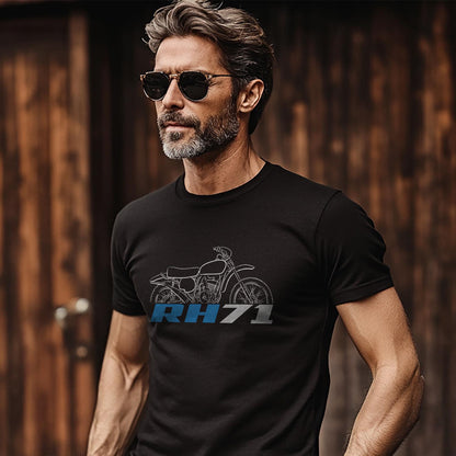 Suzuki RH71 1972 Inspired T-Shirt - Motorcycle Tee Shirt for Riders