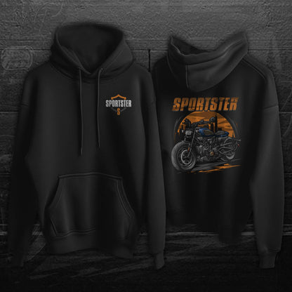 Harley Sportster S 2021-24 Inspired Hoodie - Biker Motorcycle Sweatshirt