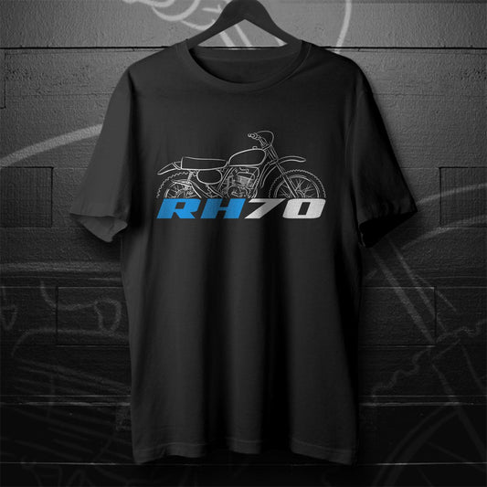 Suzuki RH70 Inspired T-Shirt - Motorcycle Tee Shirt for Riders