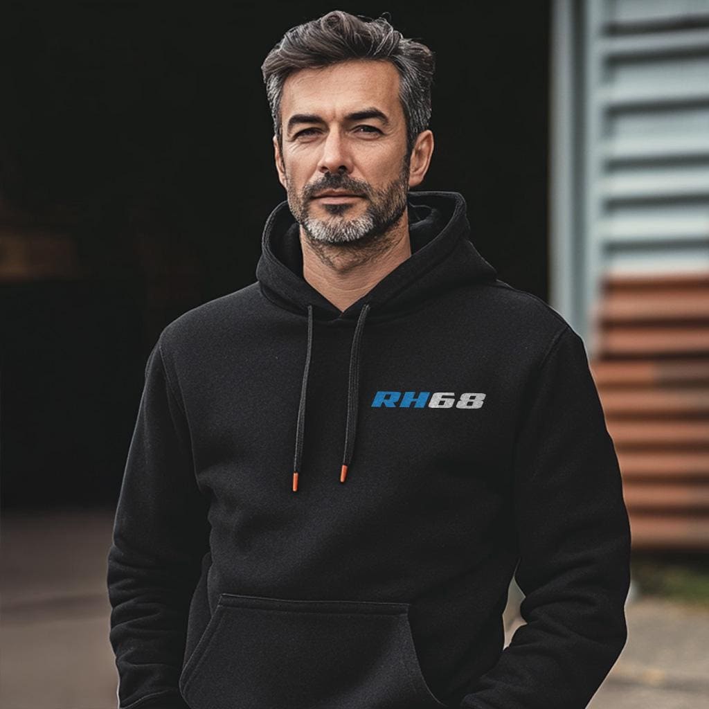 Suzuki RH68 1968 Inspired Hoodie - Motorcycle Sweatshirt for Riders