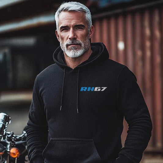 Suzuki RH67 1967 Inspired Hoodie - Motorcycle Sweatshirt for Riders