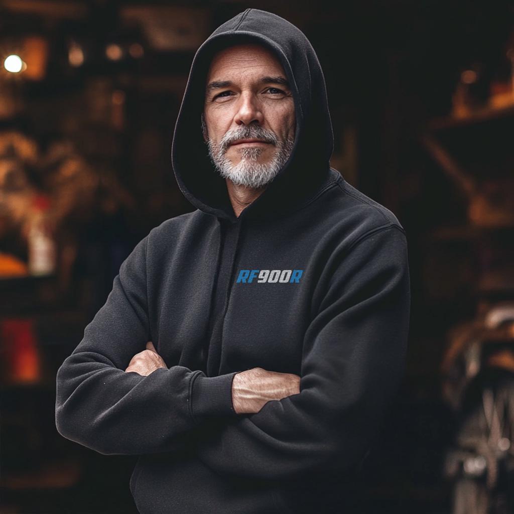Suzuki RF900R Inspired Hoodie - Motorcycle Sweatshirt for Riders