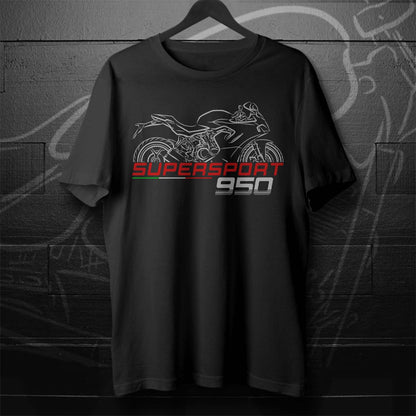 Ducati Supersport 950 Inspired T-Shirt - Motorcycle Tee Shirt for Riders