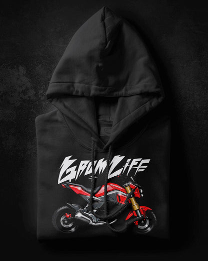 Honda Grom 2016-20 Inspired Hoodie - Motorcycle Sweatshirt