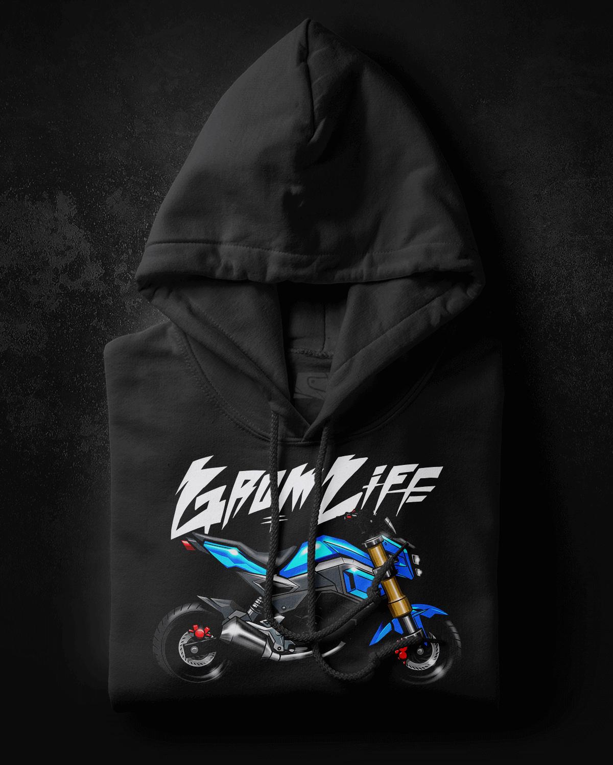 Honda Grom 2016-20 Inspired Hoodie - Motorcycle Sweatshirt