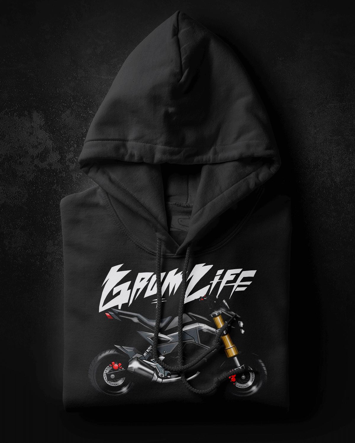 Honda Grom 2016-20 Inspired Hoodie - Motorcycle Sweatshirt