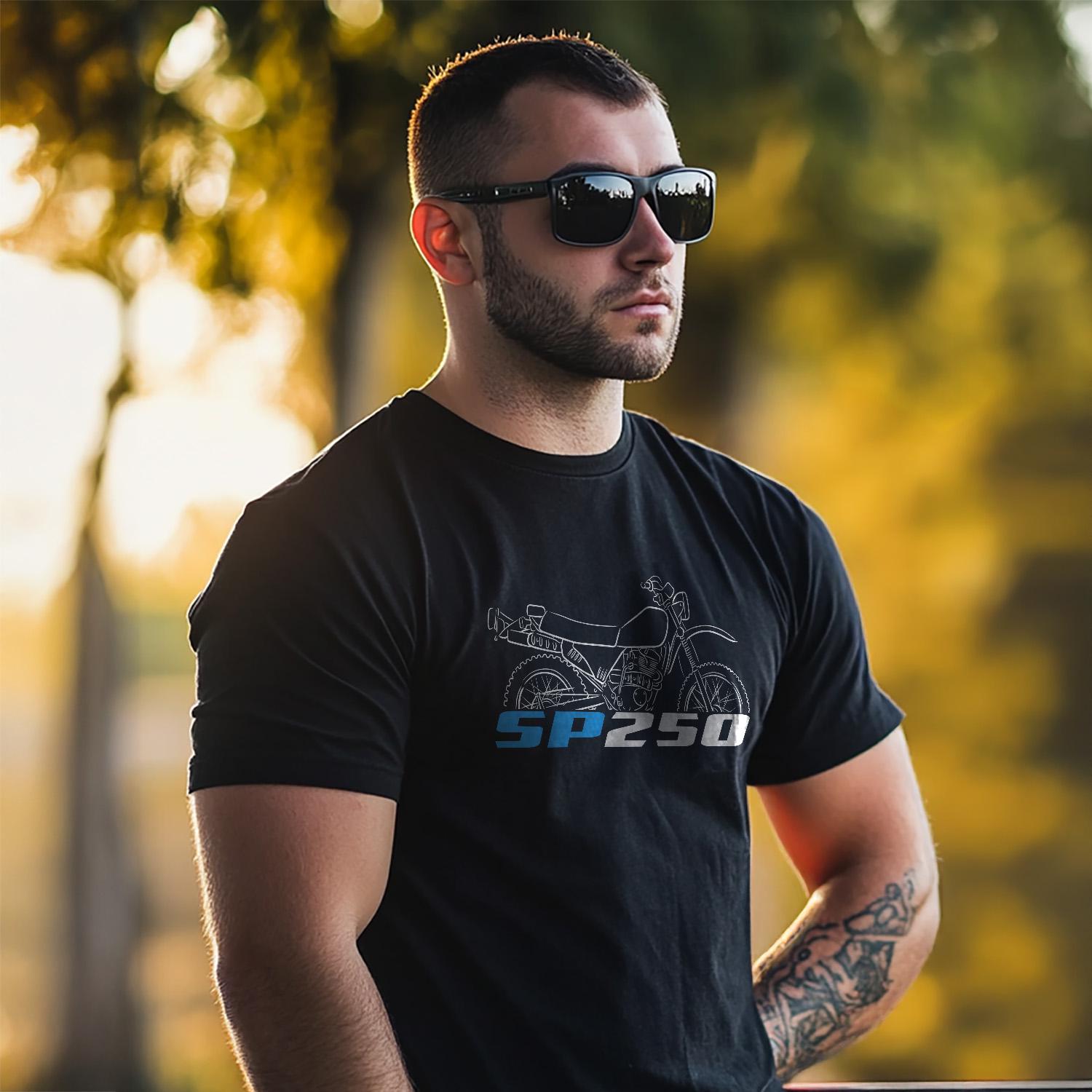 Suzuki SP250 1982 - 1985 Inspired T-Shirt - Motorcycle Tee Shirt for Riders