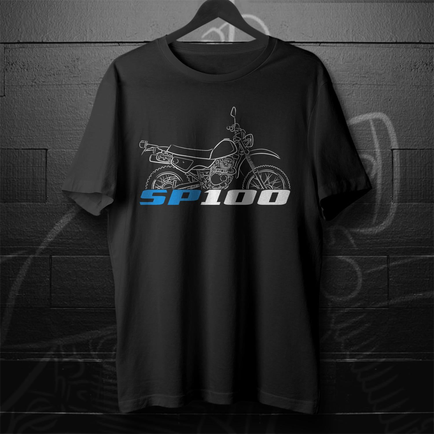 Suzuki SP100 1983 Inspired T-Shirt - Motorcycle Tee Shirt for Riders