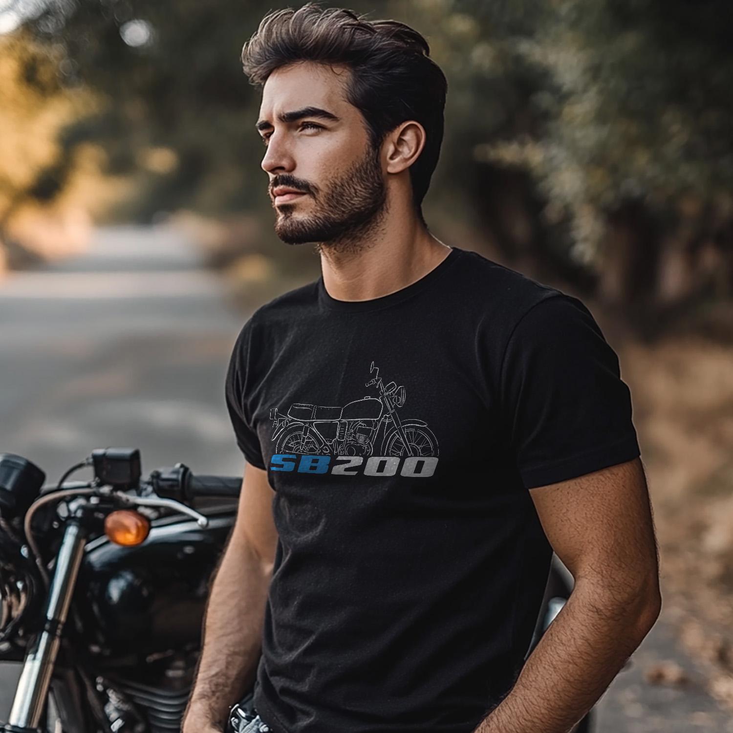 Suzuki SB200 1979 - 1981 Inspired T-Shirt - Motorcycle Tee Shirt for Riders
