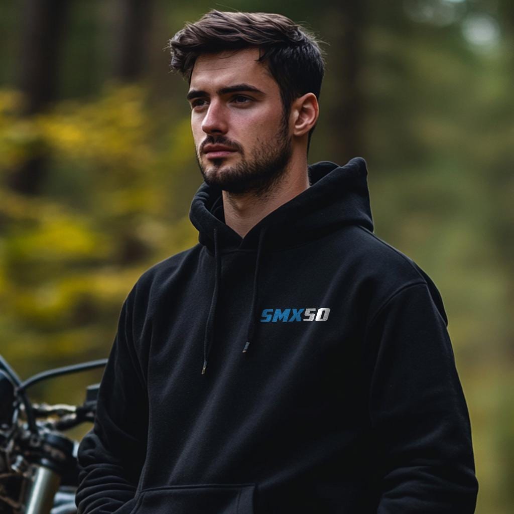 Suzuki SMX50 ( RMX50 ) Inspired Hoodie - Motorcycle Sweatshirt for Riders