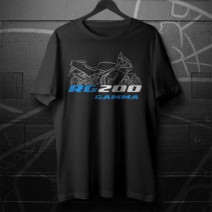 Suzuki RG200 Gamma Inspired T-Shirt - Motorcycle Tee Shirt for Riders