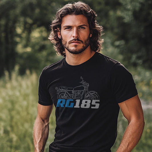 Suzuki RG185 1978 - 1979 Inspired T-Shirt - Motorcycle Tee Shirt for Riders