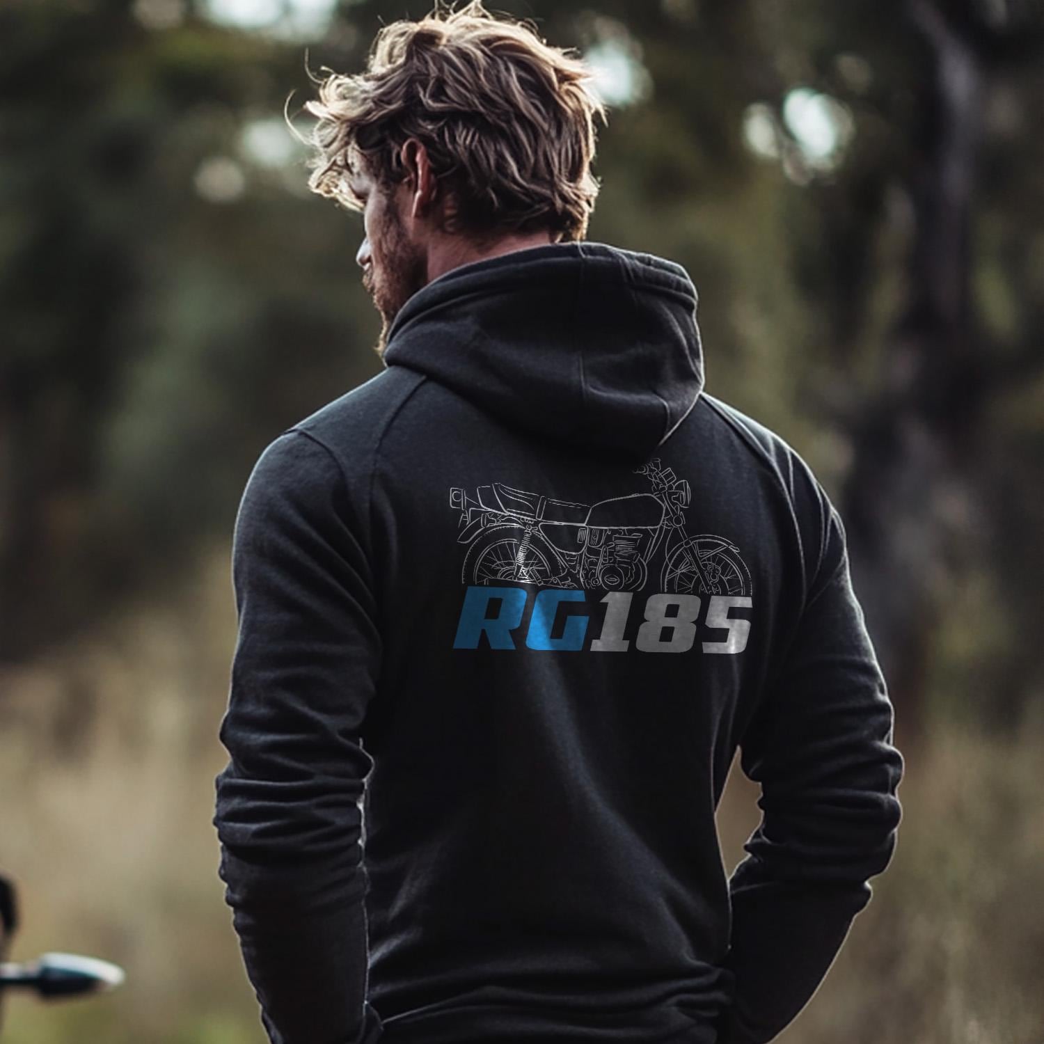 Suzuki RG185 1978 - 1979 Inspired Hoodie - Motorcycle Sweatshirt for Riders