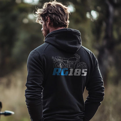 Suzuki RG185 1978 - 1979 Inspired Hoodie - Motorcycle Sweatshirt for Riders