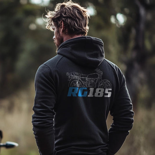 Suzuki RG185 1978 - 1979 Inspired Hoodie - Motorcycle Sweatshirt for Riders