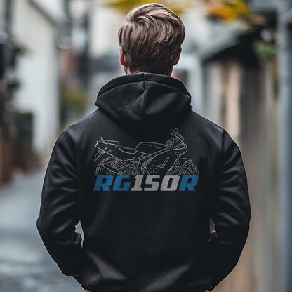Suzuki RG150R Inspired Hoodie - Motorcycle Sweatshirt for Riders