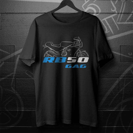 Suzuki RB50 GAG 1986 - 1987 Inspired T-Shirt - Motorcycle Tee Shirt for Riders