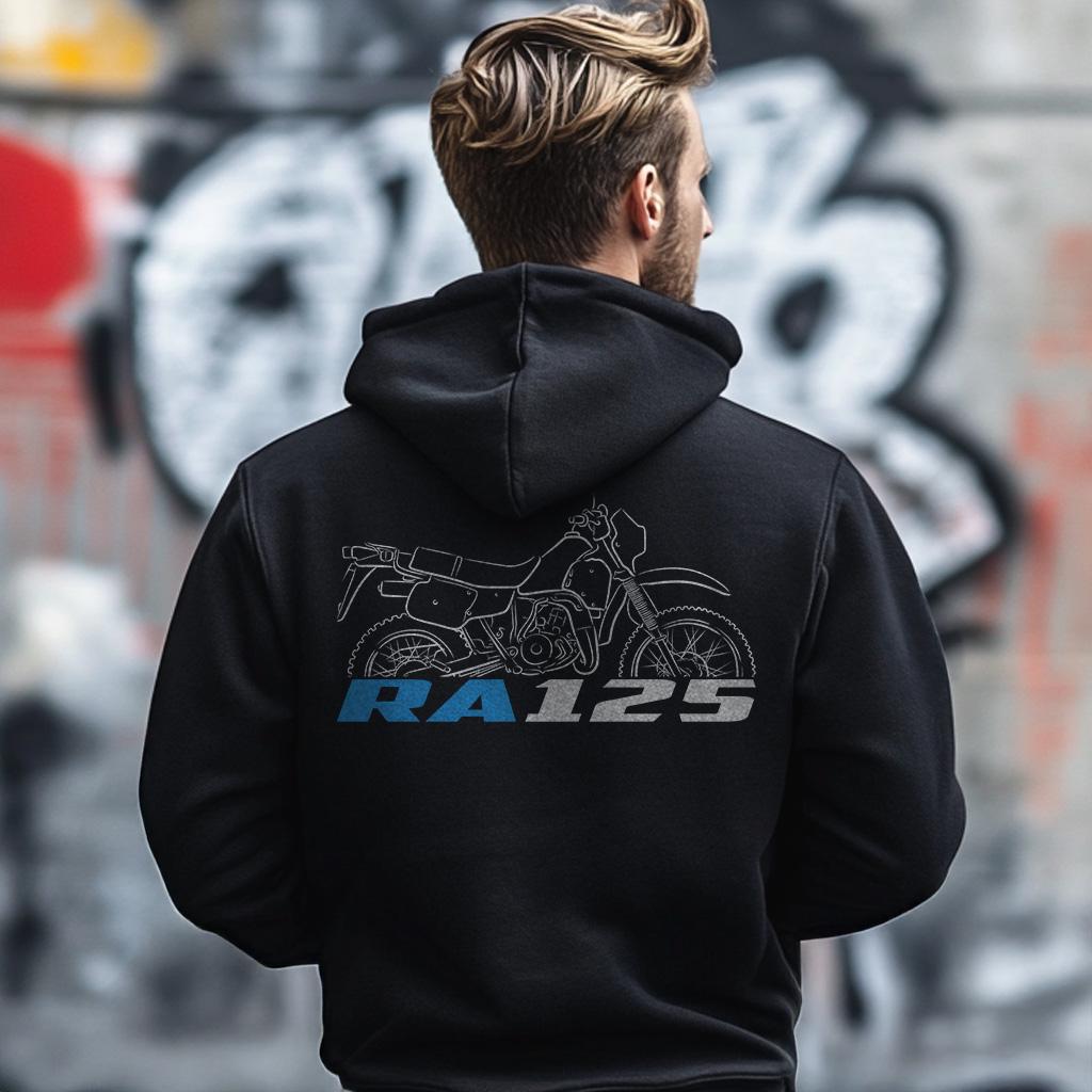 Suzuki RA125 1984 - 1986 Inspired Hoodie - Motorcycle Sweatshirt for Riders