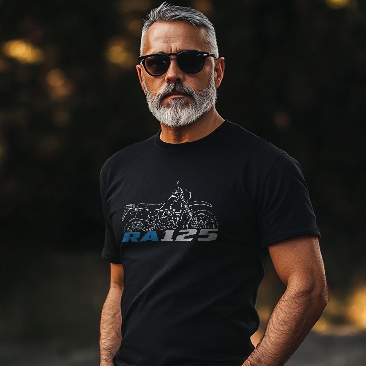 Suzuki RA125 1984 - 1986 Inspired T-Shirt - Motorcycle Tee Shirt for Riders