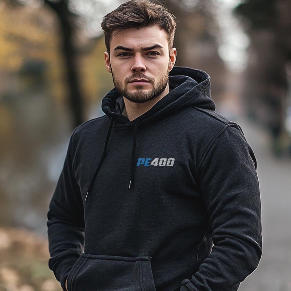 Suzuki PE400 1980 - 1982 Inspired Hoodie - Motorcycle Sweatshirt for Riders