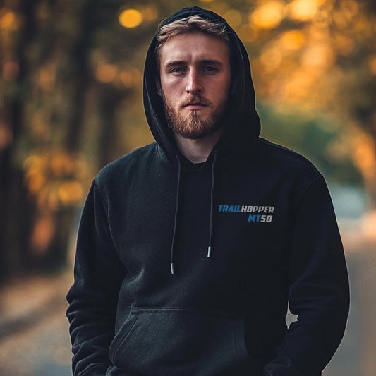 Suzuki MT50 TrailHopper 1971 - 1973 Inspired Hoodie - Motorcycle Sweatshirt for Riders