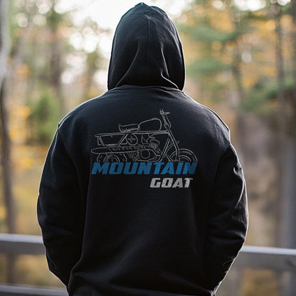 Suzuki Mountain Goat 1963 - 1966 Inspired Hoodie - Motorcycle Sweatshirt for Riders
