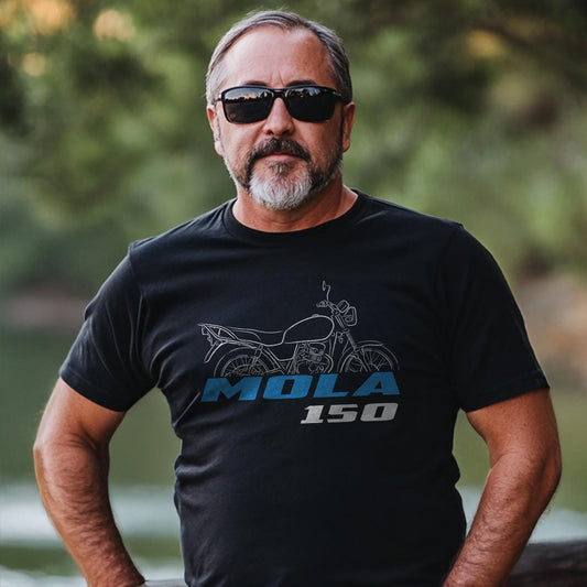 Suzuki Mola 150 Inspired T-Shirt - Motorcycle Tee Shirt for Riders