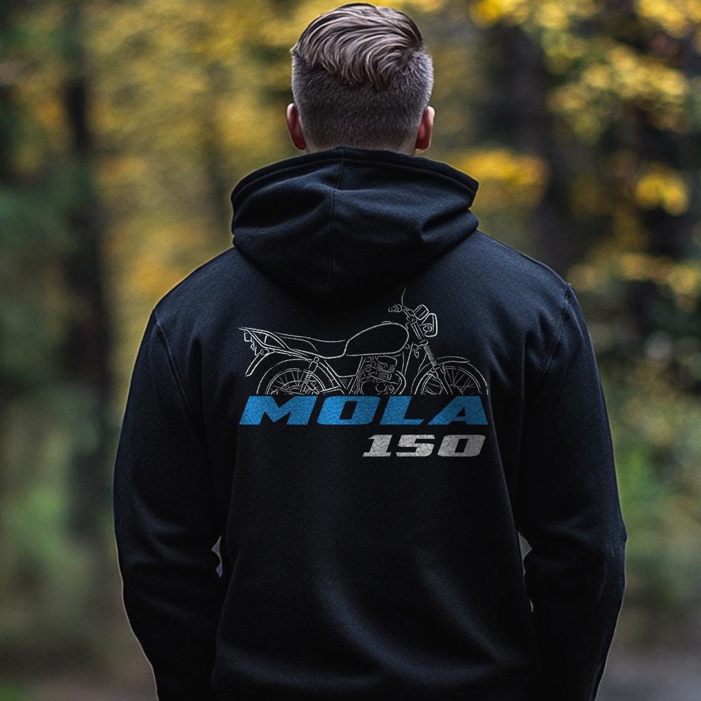 Suzuki Mola 150 Inspired Hoodie - Motorcycle Sweatshirt for Riders
