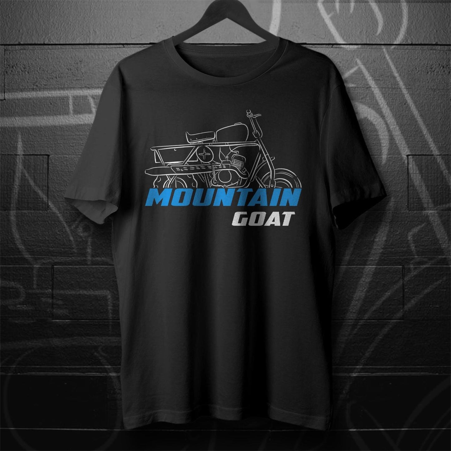 Suzuki Mountain Goat 1963 - 1966 Inspired T-Shirt - Motorcycle Tee Shirt for Riders