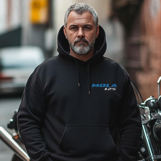 Suzuki Mola 125 Inspired Hoodie - Motorcycle Sweatshirt for Riders