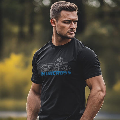 Suzuki Minicross Inspired T-Shirt - Motorcycle Tee Shirt for Riders