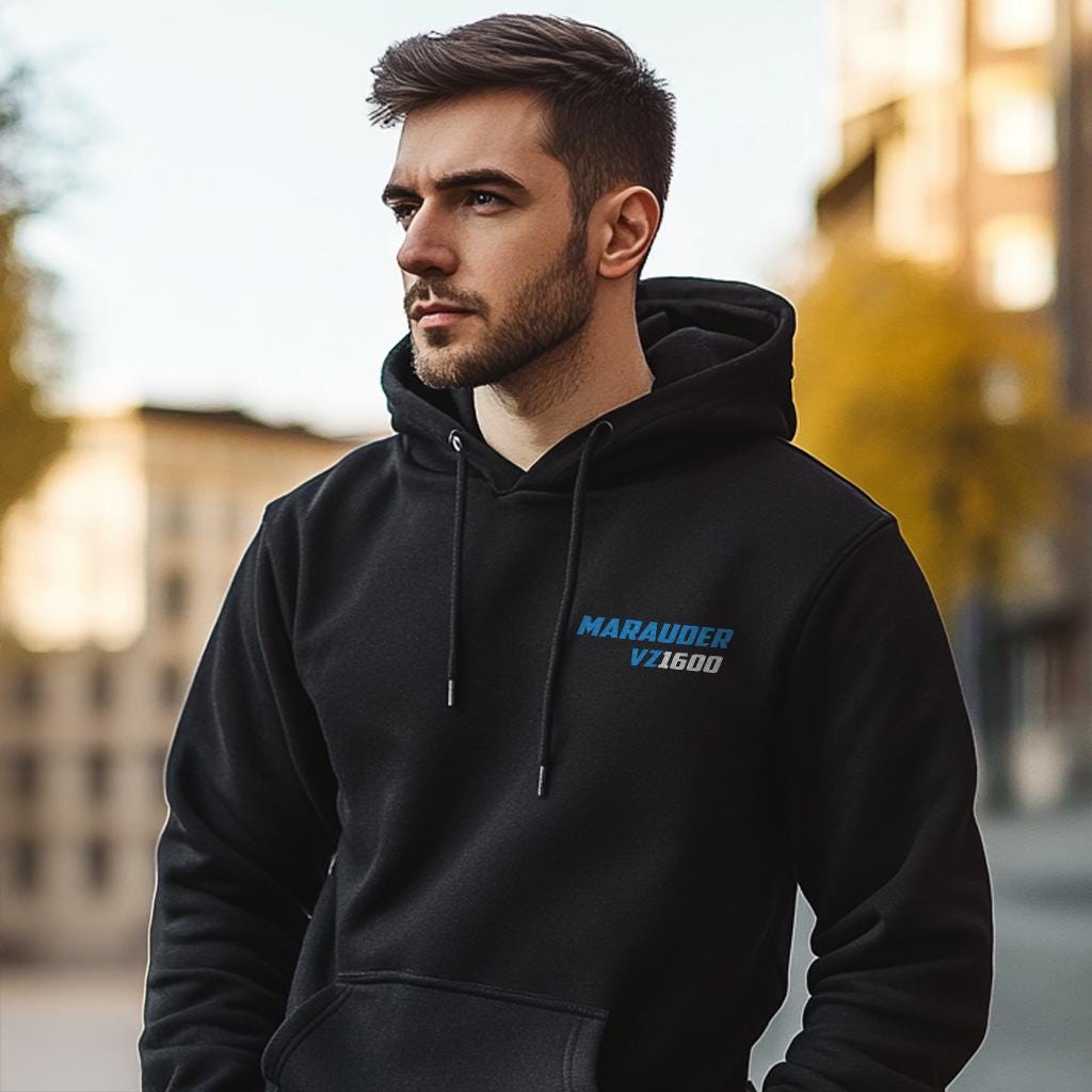 Suzuki VZ1600 Marauder Inspired Hoodie - Motorcycle Sweatshirt for Riders