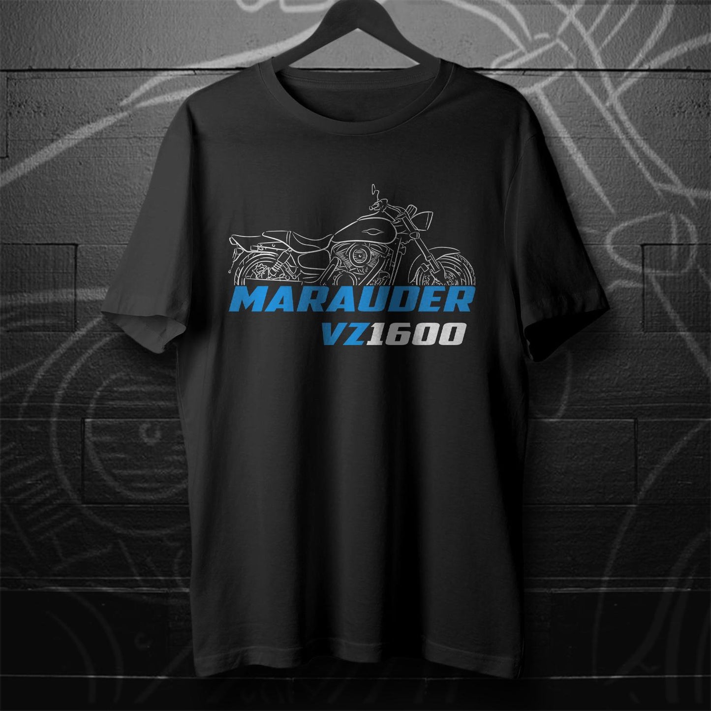 Suzuki VZ1600 Marauder Inspired T-Shirt - Motorcycle Tee Shirt for Riders
