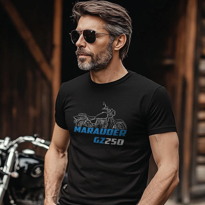 Suzuki GZ250 Marauder Inspired T-Shirt - Motorcycle Tee Shirt for Riders