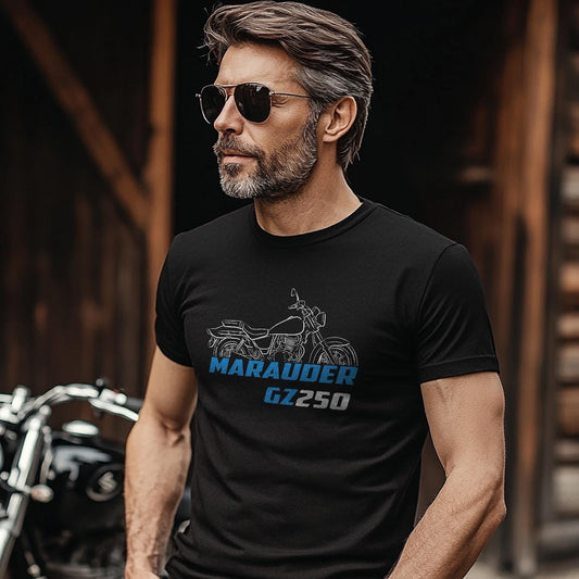 Suzuki GZ250 Marauder Inspired T-Shirt - Motorcycle Tee Shirt for Riders