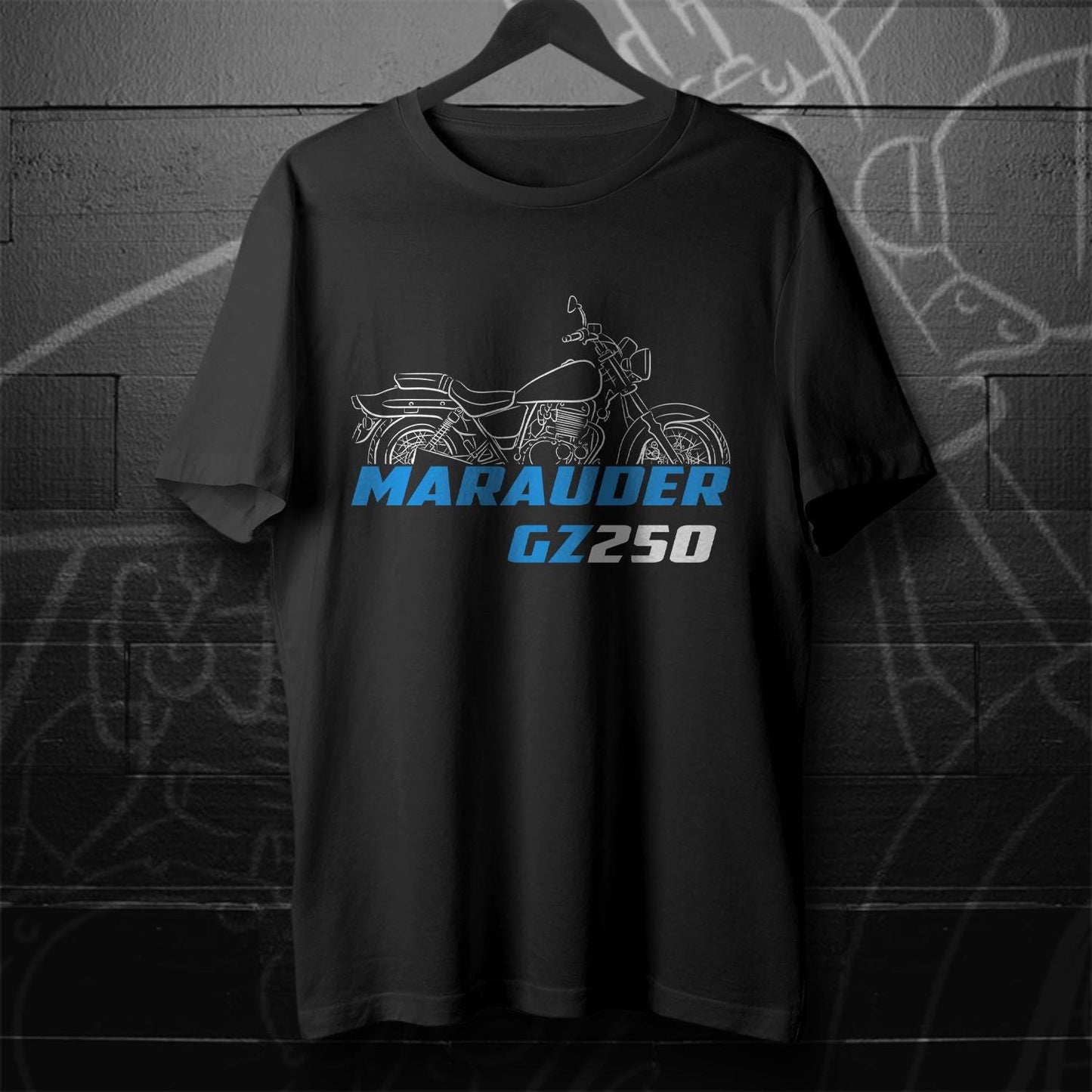Suzuki GZ250 Marauder Inspired T-Shirt - Motorcycle Tee Shirt for Riders