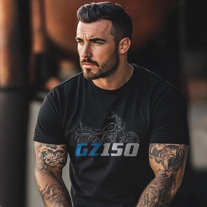 Suzuki GZ150 Inspired T-Shirt - Motorcycle Tee Shirt for Riders