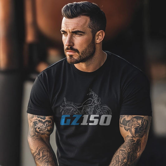 Suzuki GZ150 Inspired T-Shirt - Motorcycle Tee Shirt for Riders