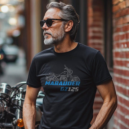 Suzuki GZ125 Marauder Inspired T-Shirt - Motorcycle Tee Shirt for Riders